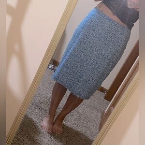 No boundaries Y2K vintage ditsy floral print skirt size large